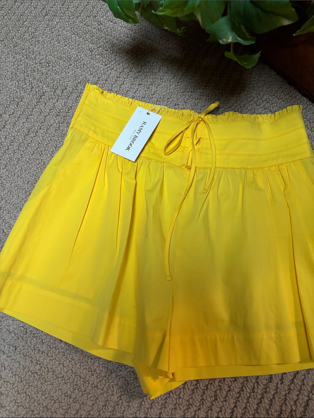 Ramy Brook Bright Yellow halo short
